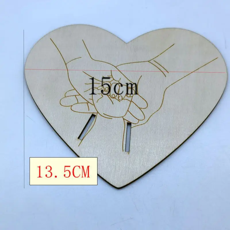 Placa conmemorativa de virutas de madera