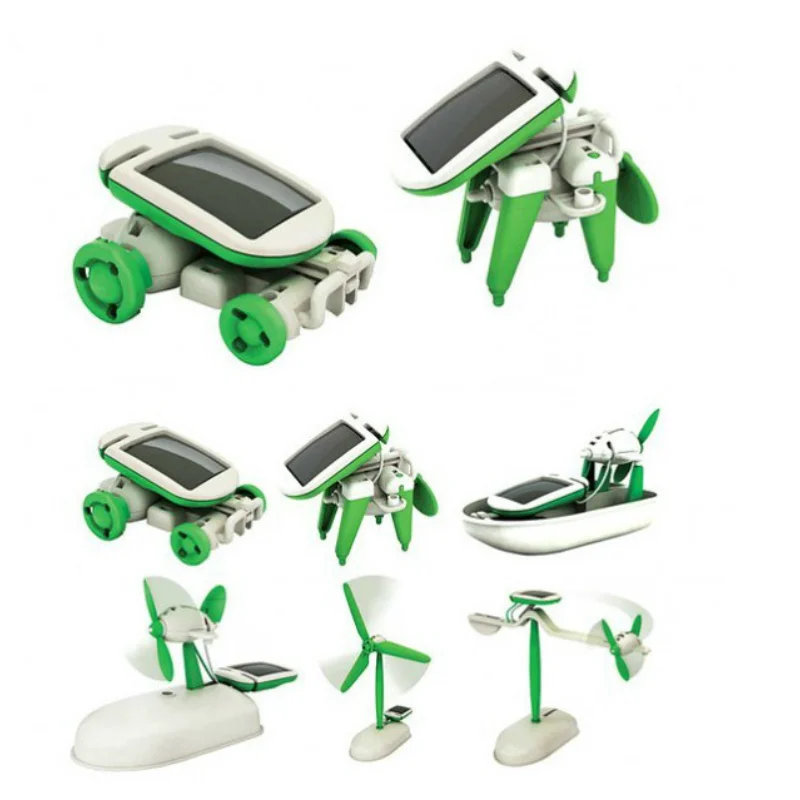 Robot solar educativo con experimentos científicos para niños - imagen 2