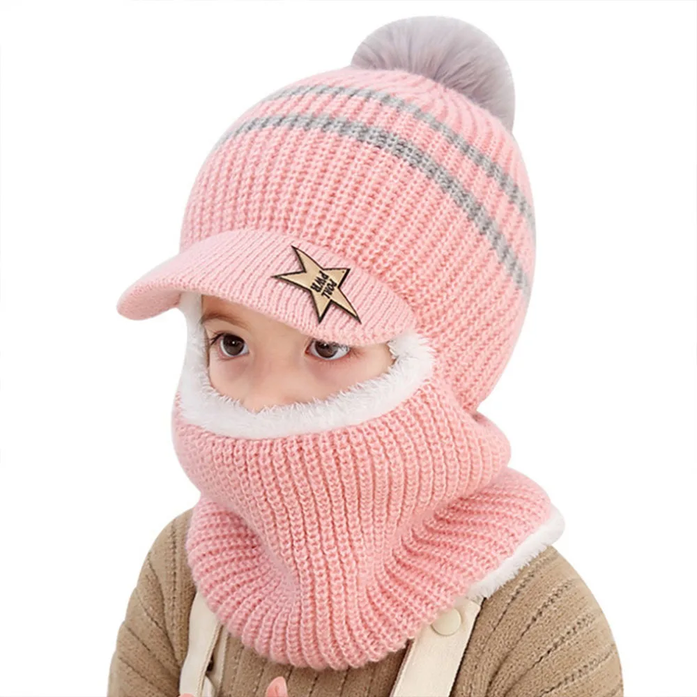 Gorro de invierno con forro polar para niños - imagen 2