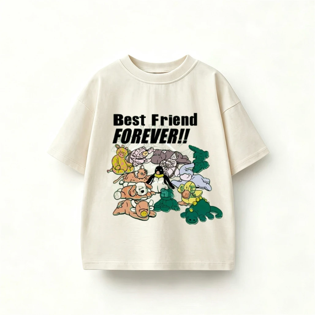 Camiseta estampada niño de cuello redondo informal para verano - imagen 2