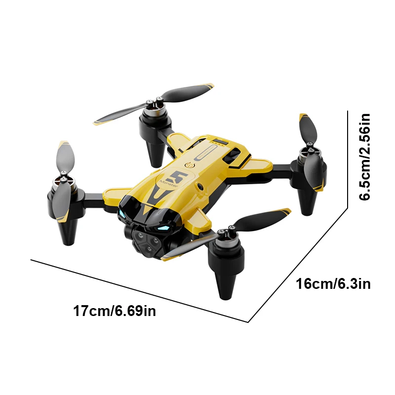 Dron RC con cámara Dual HD y control para evitar obstáculos - imagen 4