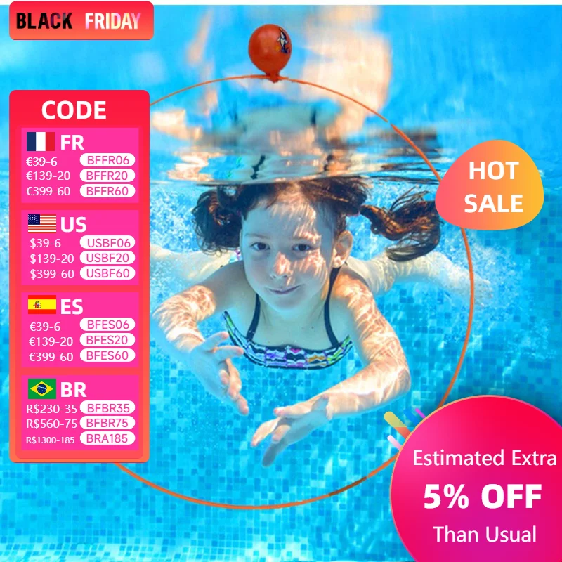 Anillo de buceo para niños y adultos – juego acuático - imagen 4