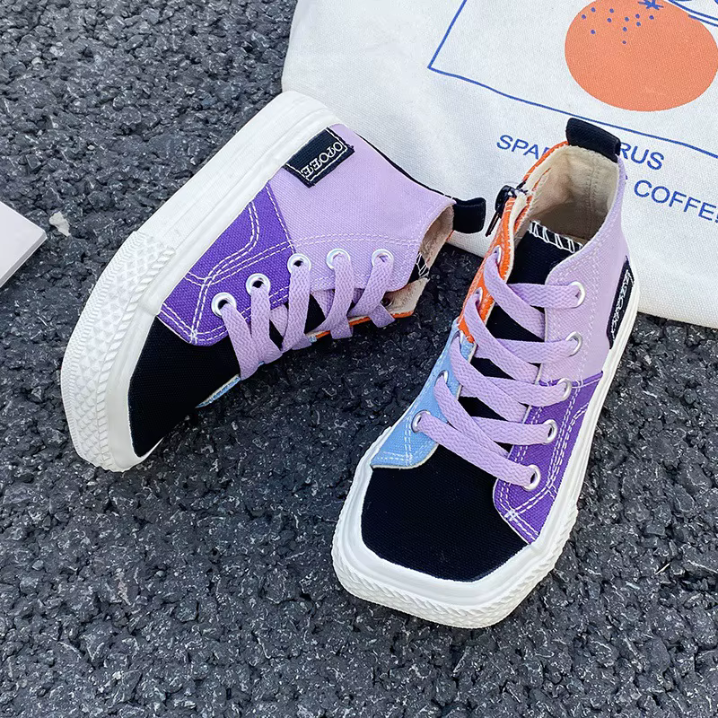 Zapatillas lona niño – Transpirables con suela antideslizante - imagen 2