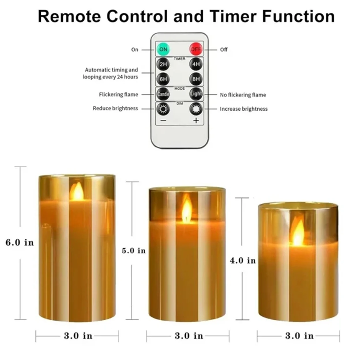 Velas LED sin llama para niños: luz decorativa segura - imagen 3