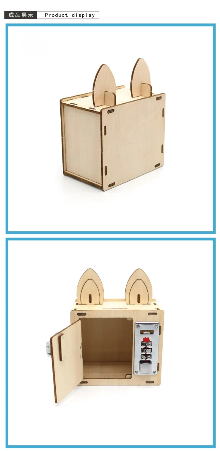 Caja fuerte montada con contraseña