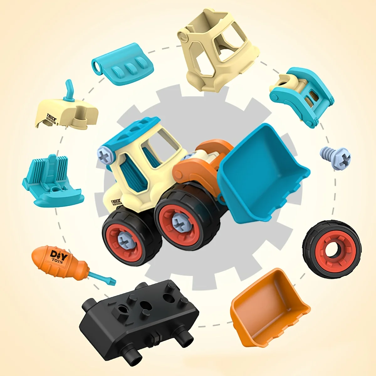 Juguete educativo de construcción para niños – Montaje vehículos - imagen 5