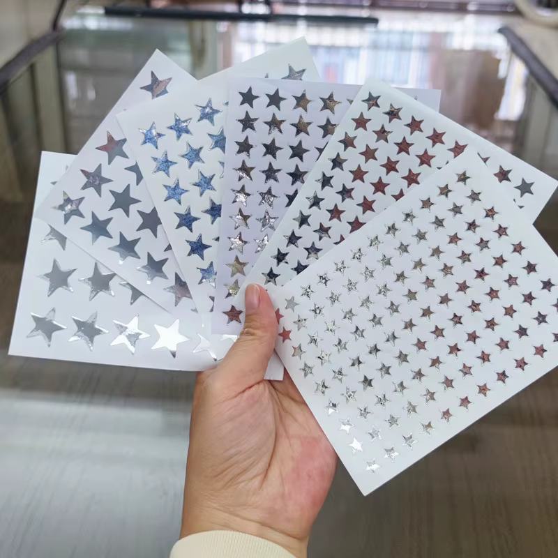 Pegatinas de estrellas infantiles adhesivas para recompensas escolares