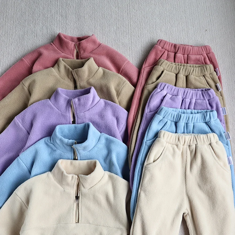 MILANCEL Sudadera con capucha de lana para bebé y niño – Otoño - imagen 5