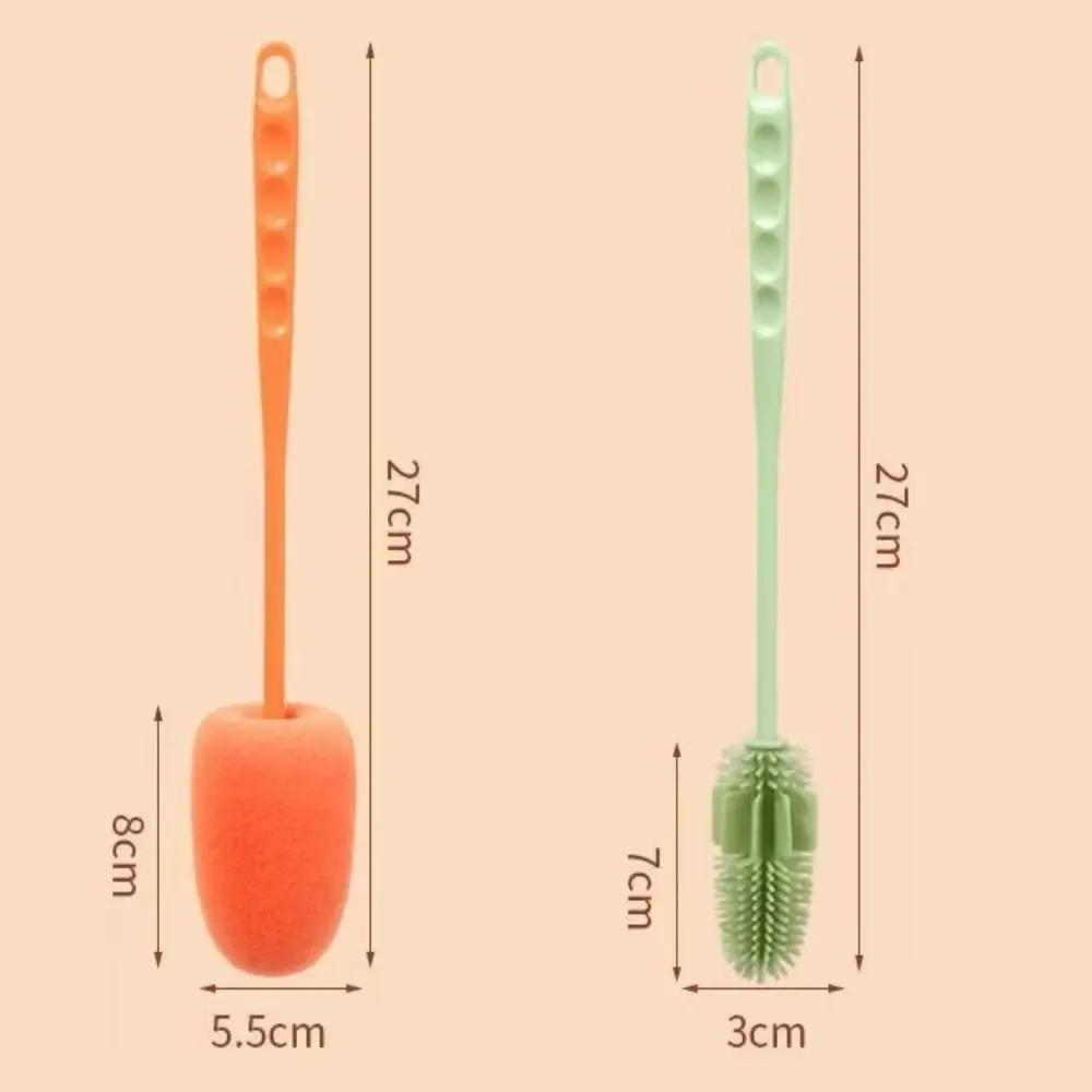 Cepillo para biberones de mango largo, giro 360° - imagen 4