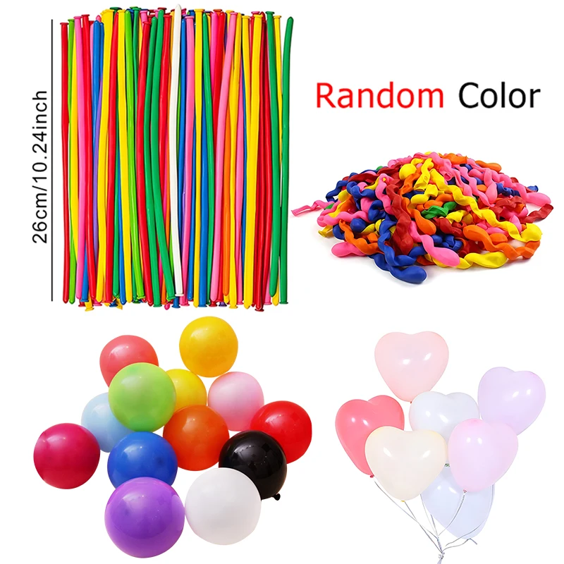 ZYF Espiral de globos con corazón alargado para decoración - imagen 5