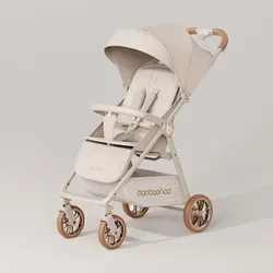 Cochecito ligero plegable con un clic – Ideal para paseos con bebé