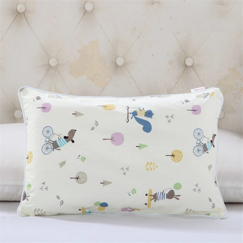 Funda de almohada infantil de algodón 30x50 cm - Dibujos animados