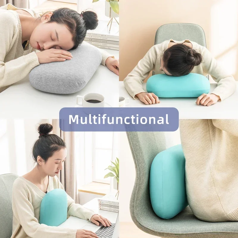 Almohada viscoelástica cervical de viaje - rebote lento y suave - imagen 4