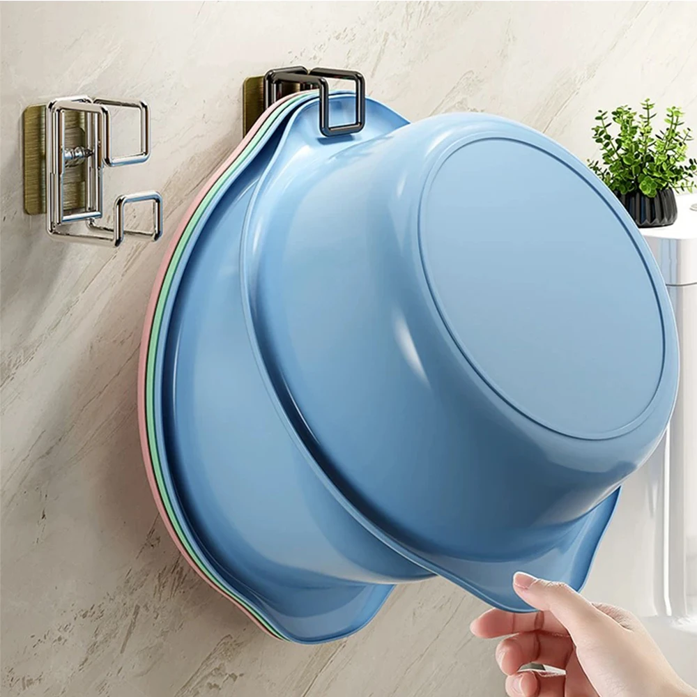 Ganches adhesivos para pared de acero inoxidable sin taladrar - imagen 4