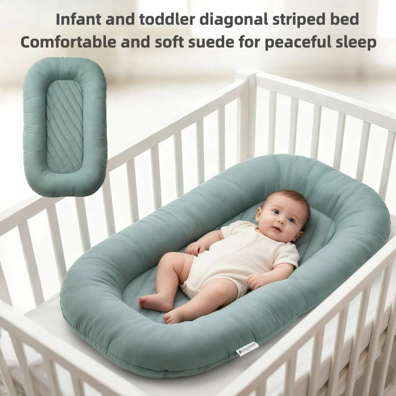 Cama de bebé suave recién nacido, ideal para dormir y jugar - imagen 2