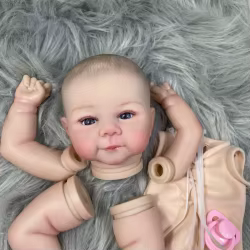 Muñeca reborn MRB Juliette – Pintura 3D y cuerpo textil