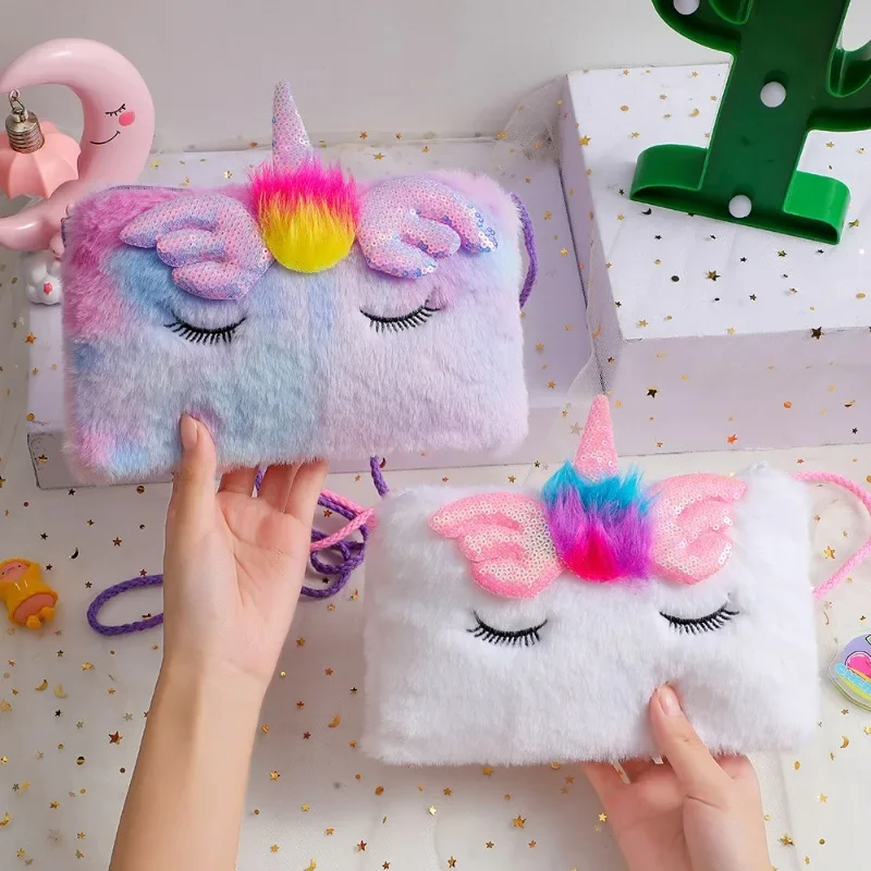Mochila unicornio para bebé con alas y clip decorativo - imagen 4