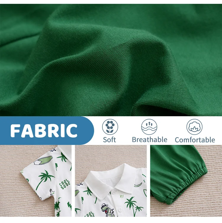 Conjunto de moda de verano para bebés pequeños