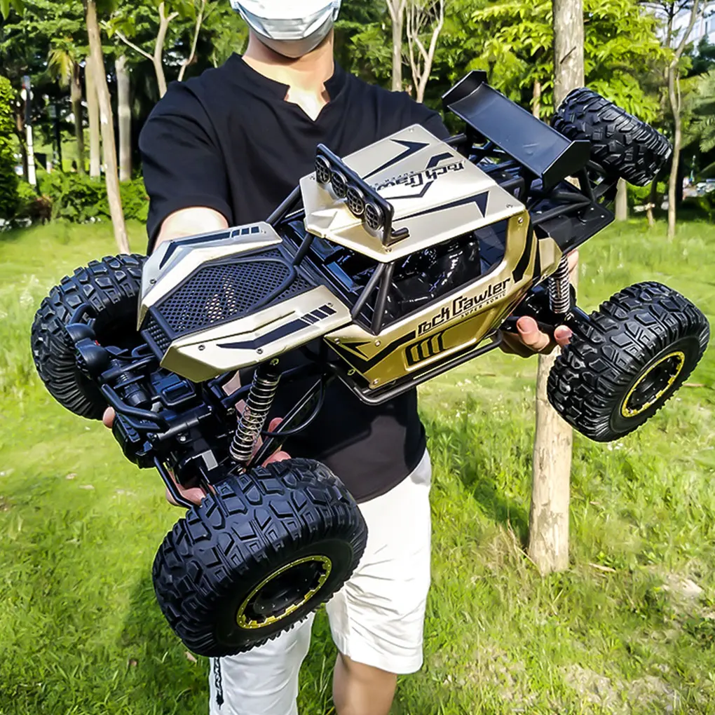 Camión teledirigido RC 4x4 de orugas metal todoterreno 4WD