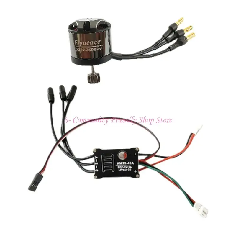 Motor de rotor externo MN300 para juguetes RC
