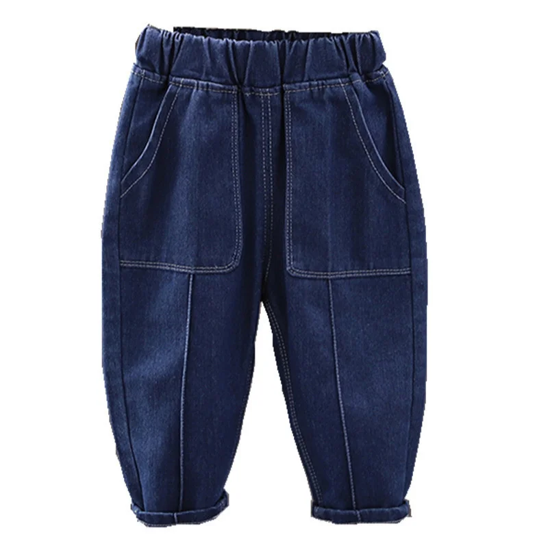 Vaqueros Haren azul oscuro elásticos con tejido flexible para niños - imagen 5
