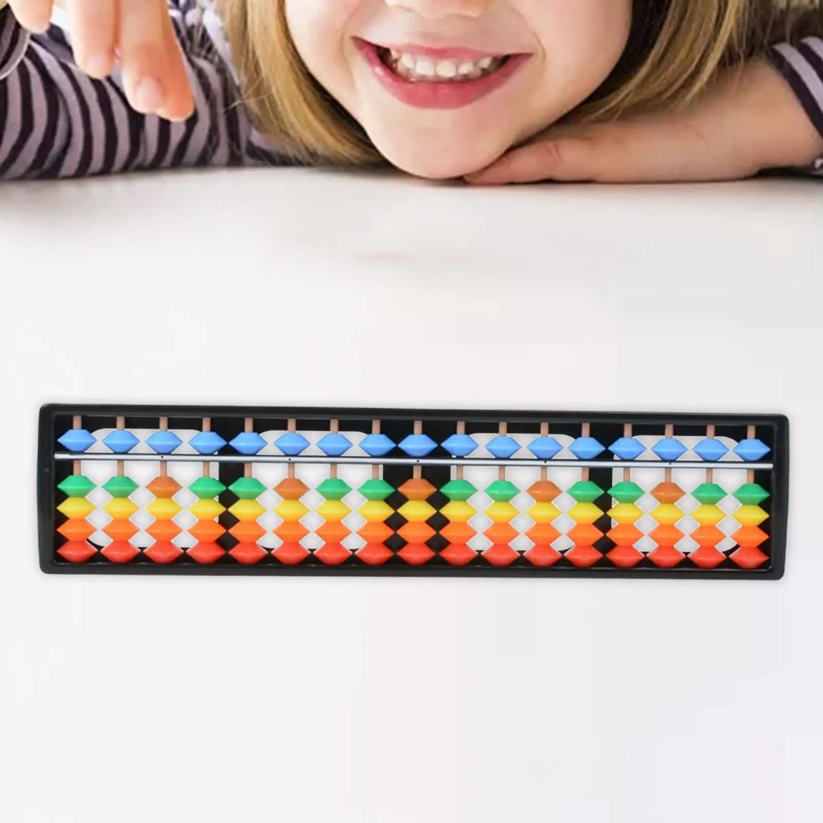 Ábaco Montessori de madera para aprender a contar y sumar - imagen 3