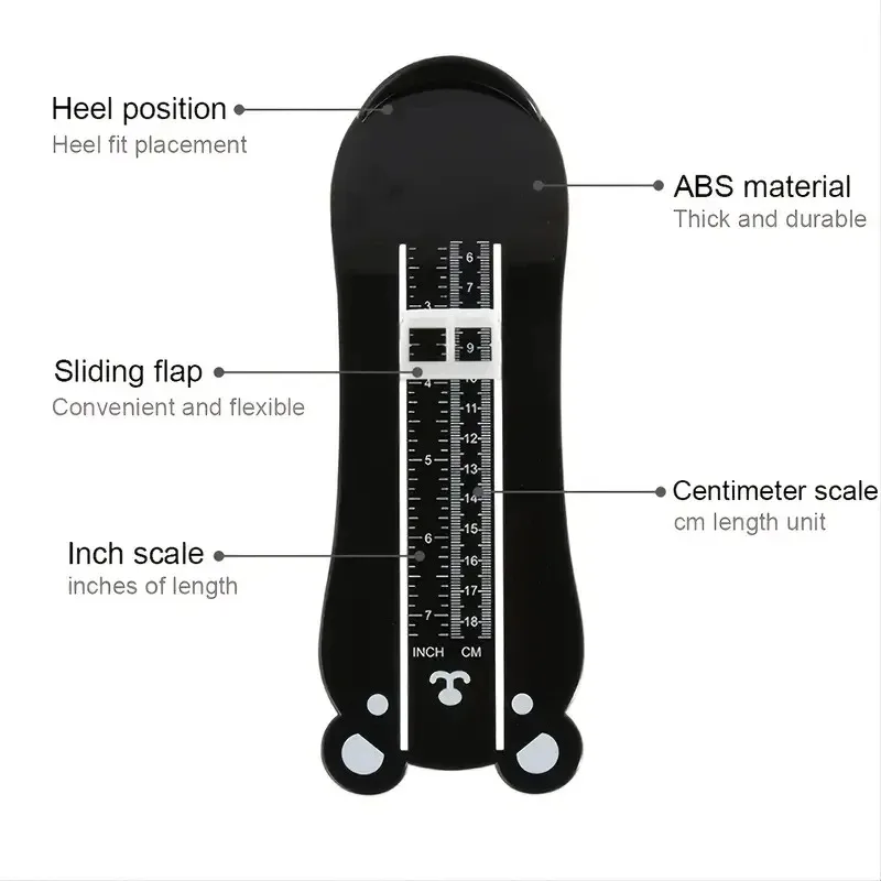 Medidor de tallas de zapatos para bebé - imagen 4