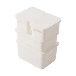 Caja de almacenamiento para casa de muñecas, accesorios decorativos