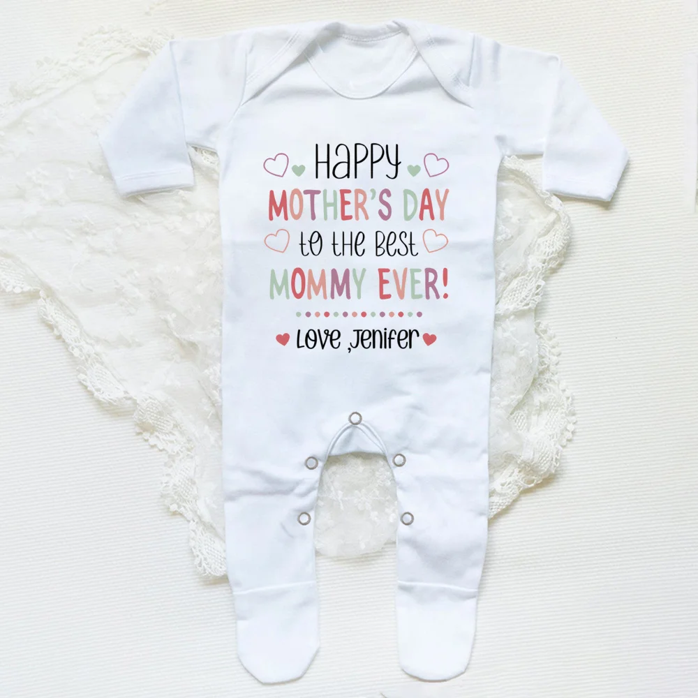 Body bebé personalizado para el Día de la Madre, recién nacido - imagen 2