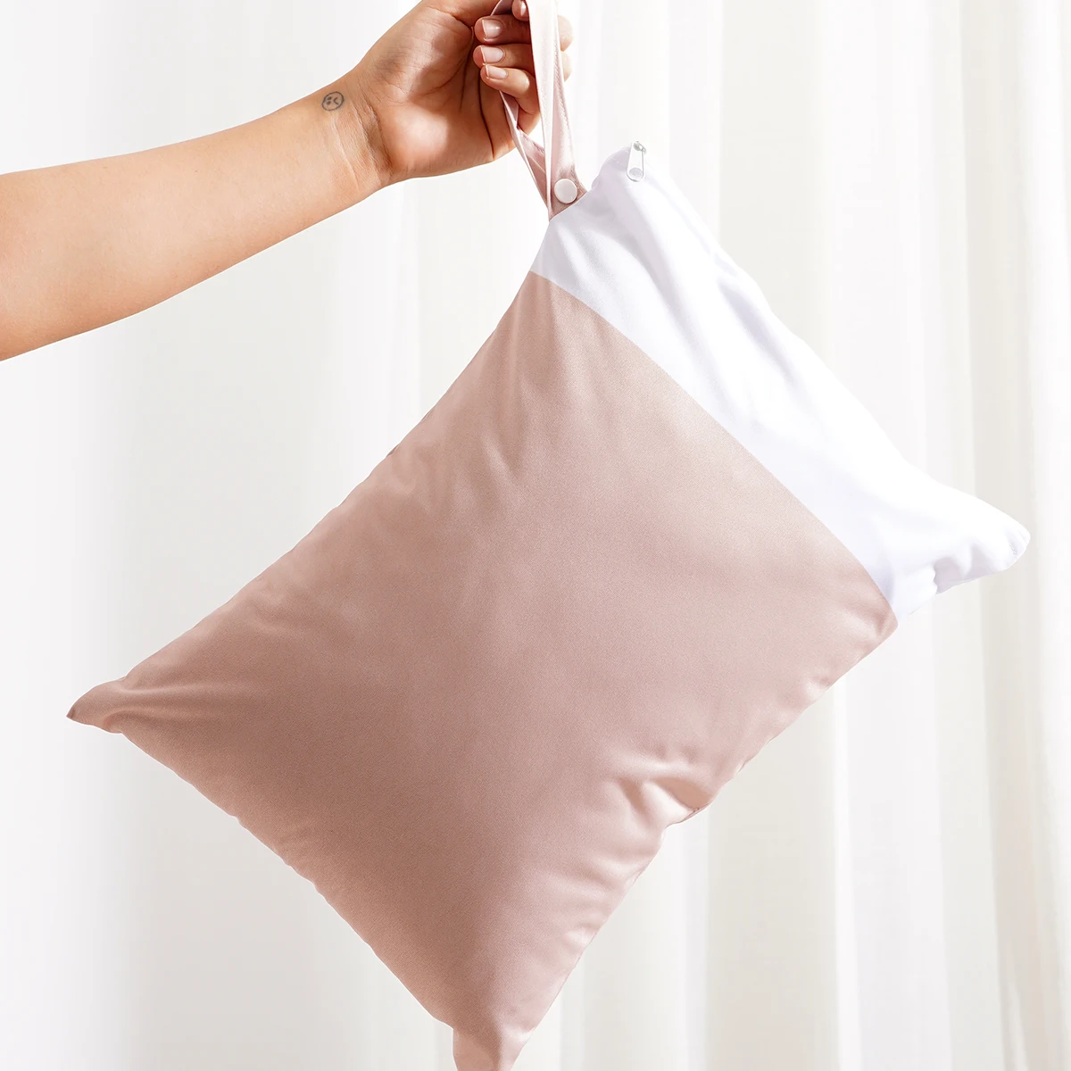 HappyFlute Bolsa impermeable para pañales - húmeda y seca reutilizable - imagen 3