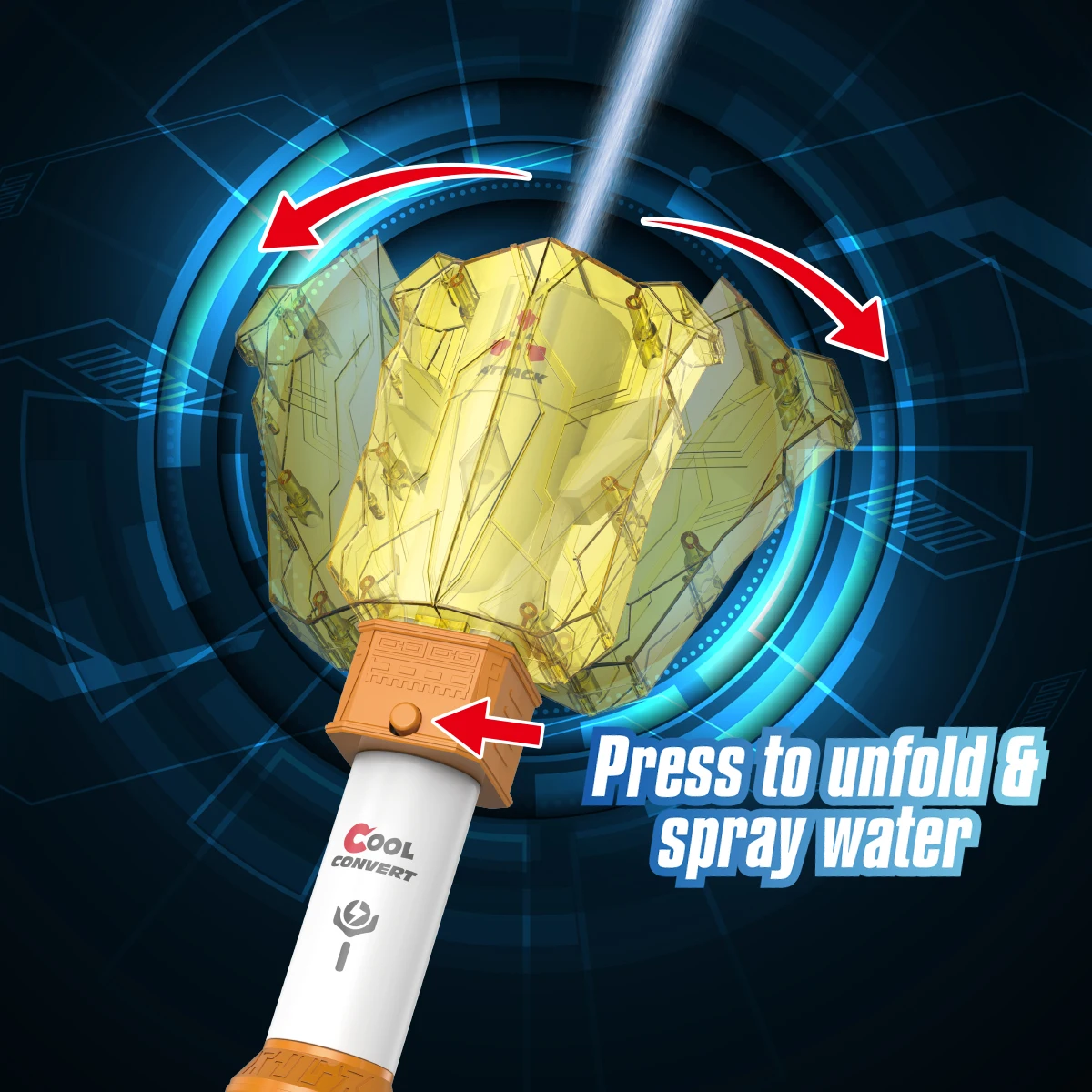 Pistola de agua eléctrica automática para jugar en piscina - imagen 3