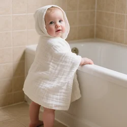 Elinfant toalla de baño con capucha para bebé, suave y ligera