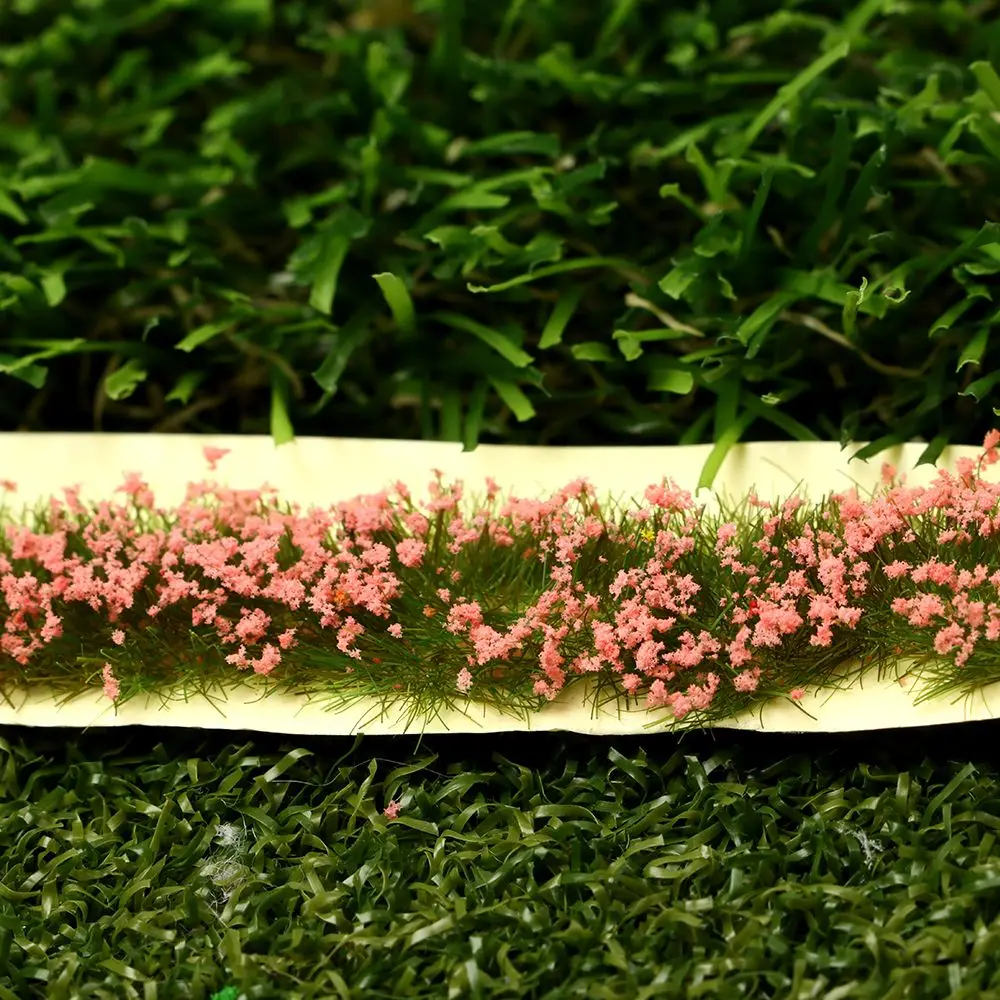 Kit DIY de paisaje en miniatura estático con hierba y flores - imagen 3