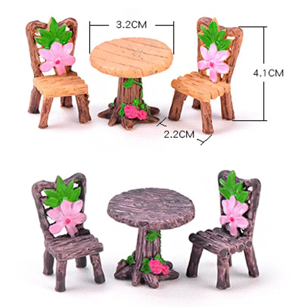 Accesorios para casa de muñecas: jardín de hadas en miniatura creativo - imagen 2