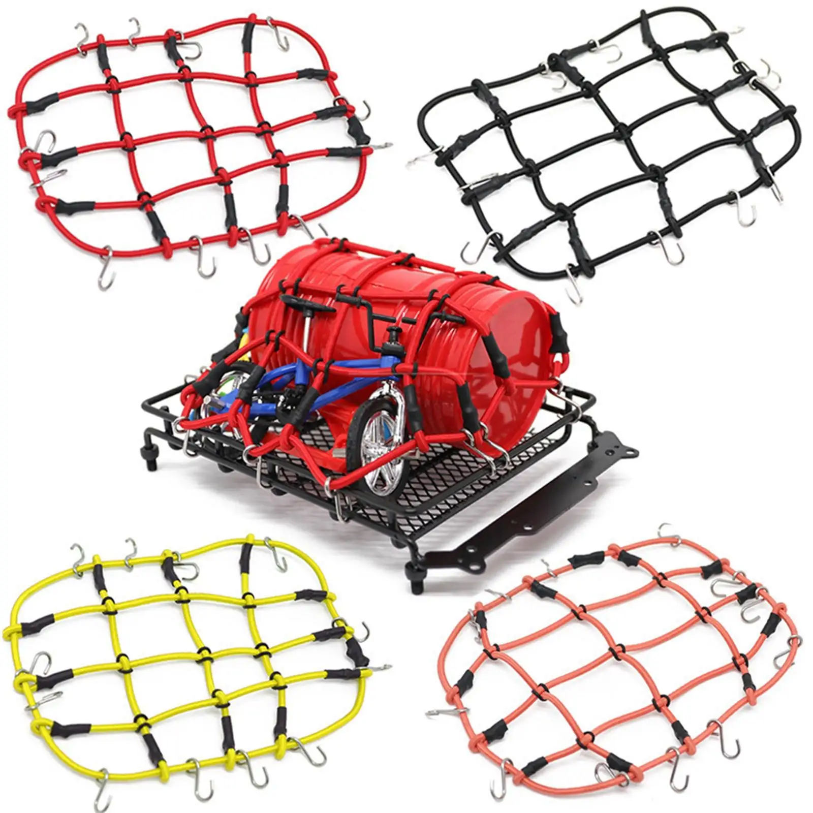 Red de techo coche RC: accesorio ligero para equipaje - imagen 5
