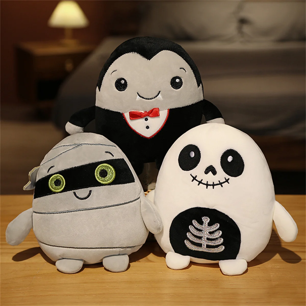 Detalle del peluche de Halloween