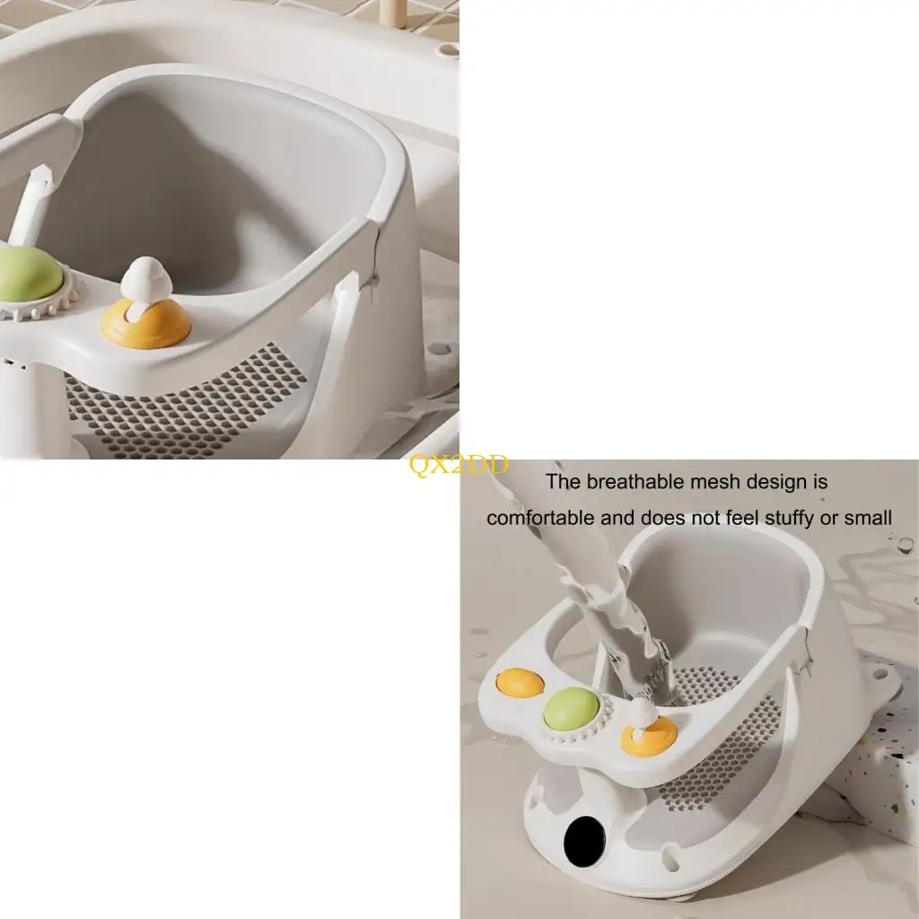 Asiento de baño infantil ajustable QX2D para bebé - imagen 5