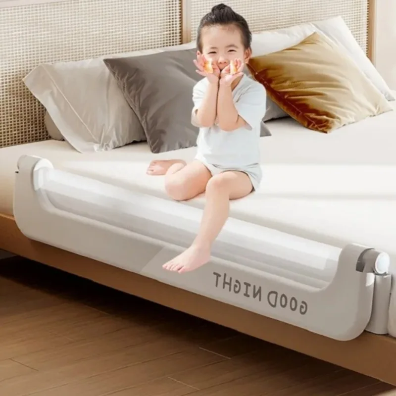 Barandilla de cama plegable IMBABY con anclaje reforzado - imagen 2