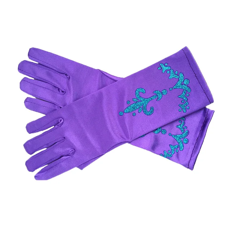 Guantes satinados listos para disfraz