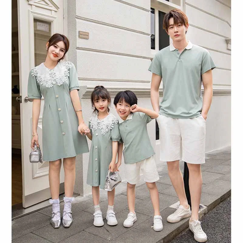 Ropa familiar a juego de verano: vestidos y camisetas cómodas - imagen 5