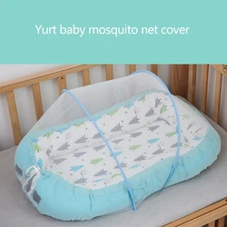 Mosquitera para cuna de bebé con red antimosquitos portátil