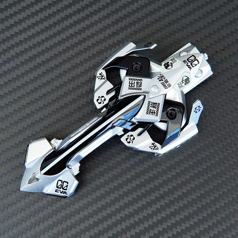 Carrocería Mini 4WD FMA hecha a mano con chasis plateado Jedi