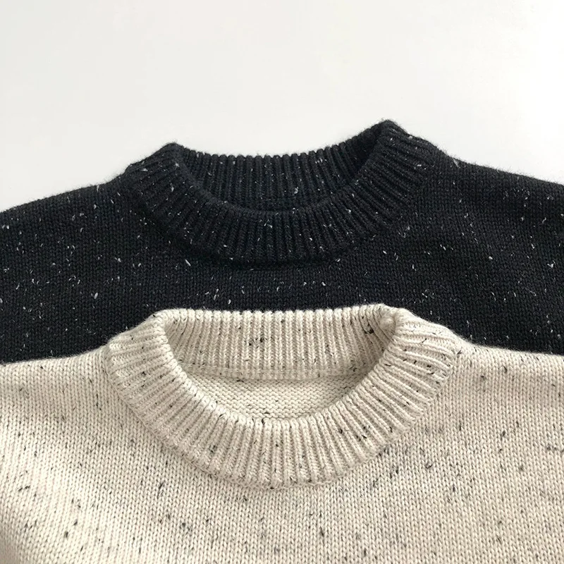 Jersey de punto para niño con cuello redondo – suave y cómodo - imagen 2