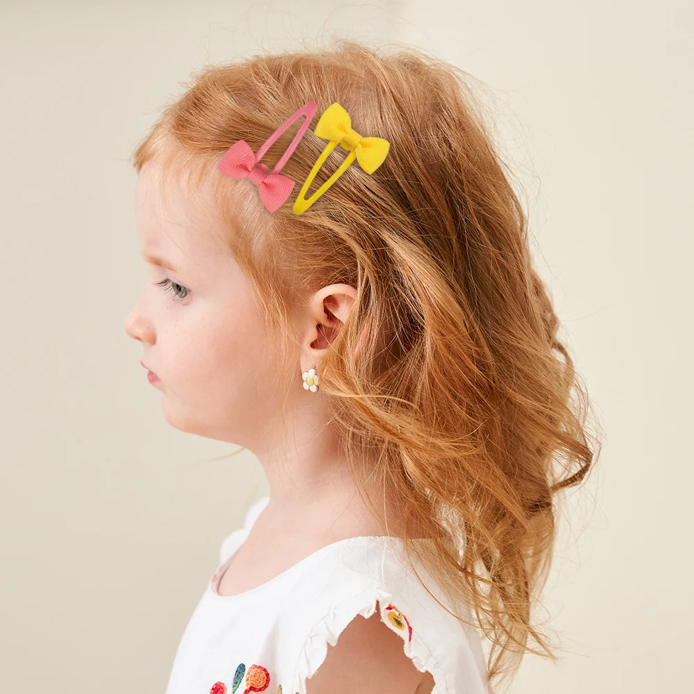 Pinzas para el pelo de bebé niña – Set caramelo con estilo dulce - imagen 4