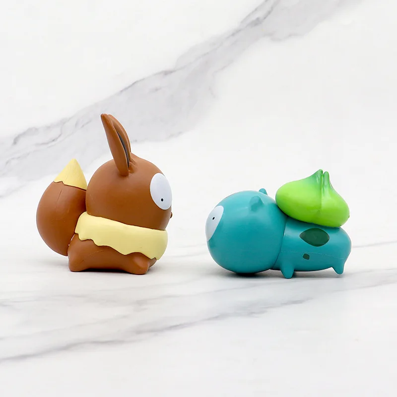 Figura de acción Pokémon estilo kawaii ojos grandes Pikachu - imagen 5