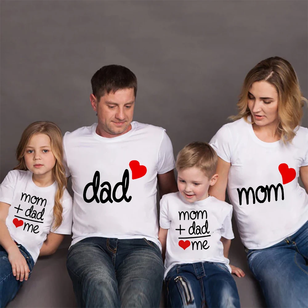 Conjunto familiar de San Valentín – Ropa papá e hijo a juego
