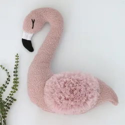 Accesorios para fotografía de recién nacido estilo Flamingo rosa
