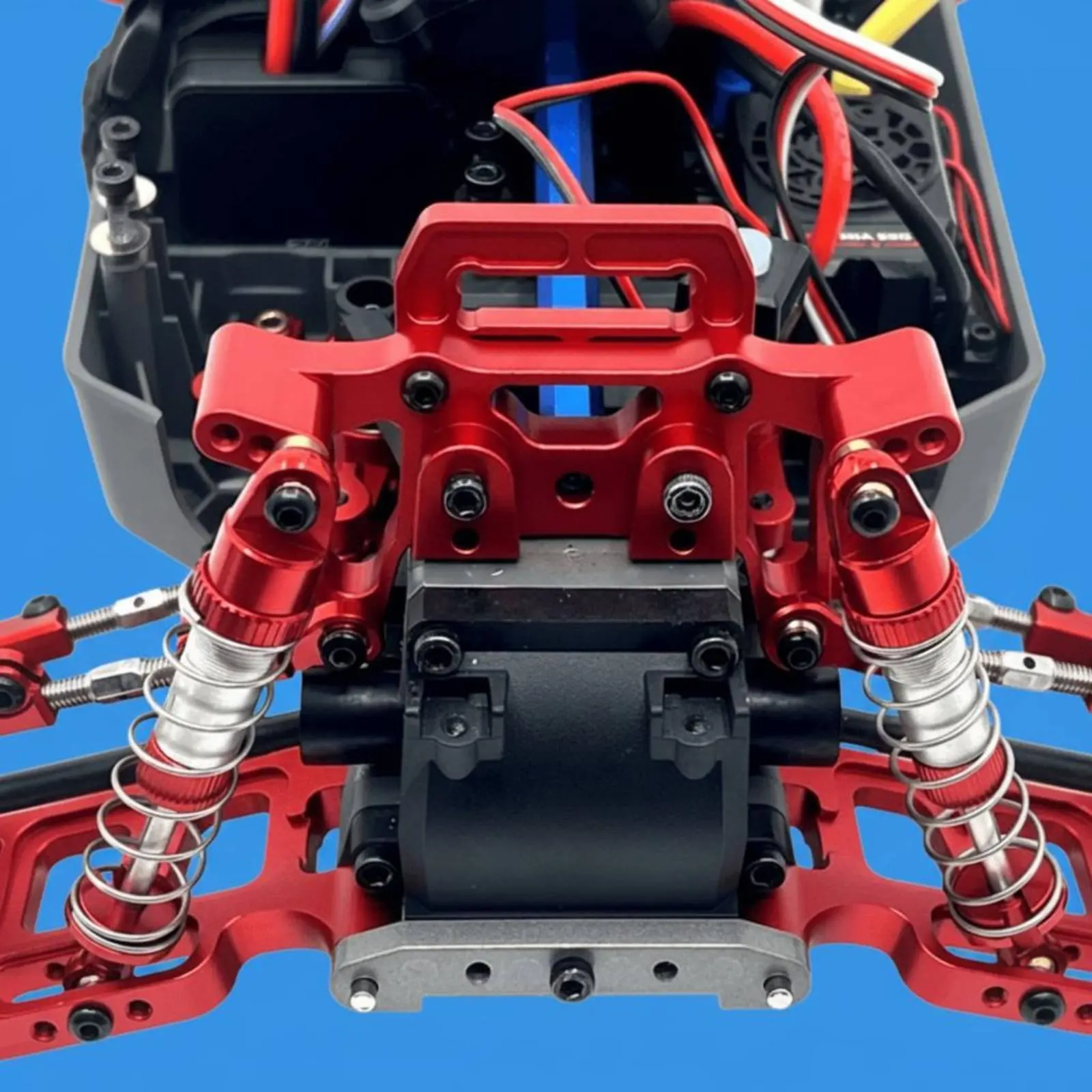 Soporte de amortiguador para carrito de aluminio anodizado - imagen 5