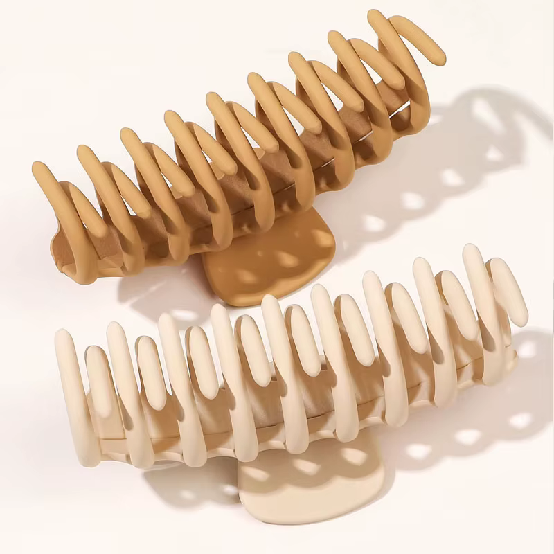 Pinzas geométricas mate para el cabello – Horquillas modernas para niñas