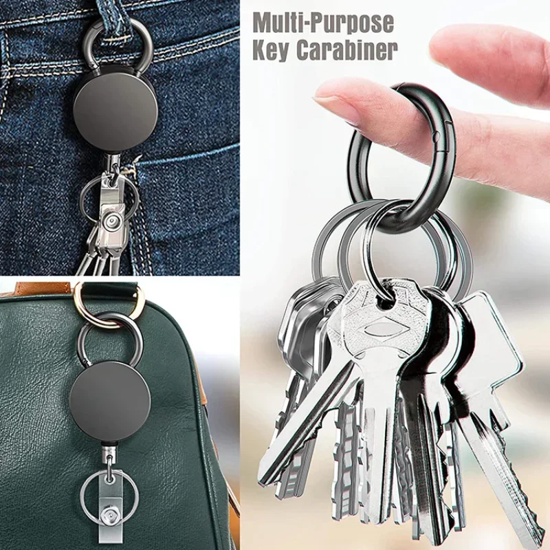 Llavero extensible con clip para tarjetas de identificación infantil - imagen 4